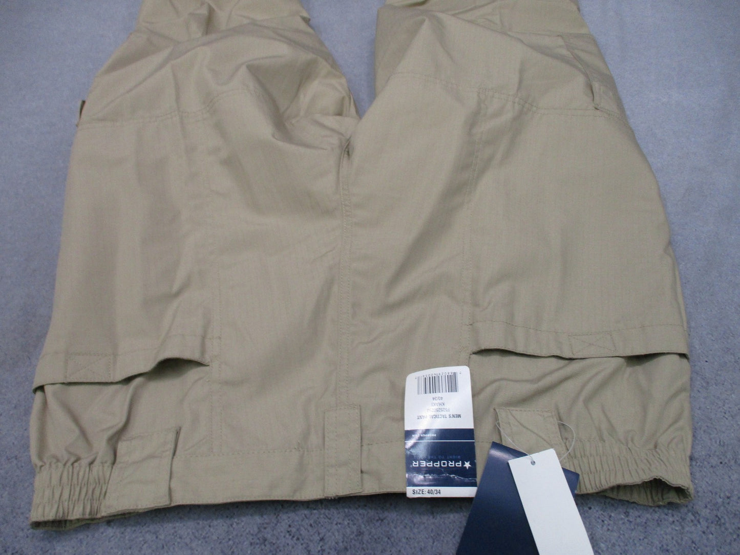New Propper Men's Tactical Pants Khaki 40x34 Ripstop Cargo Work Uniform Trousers