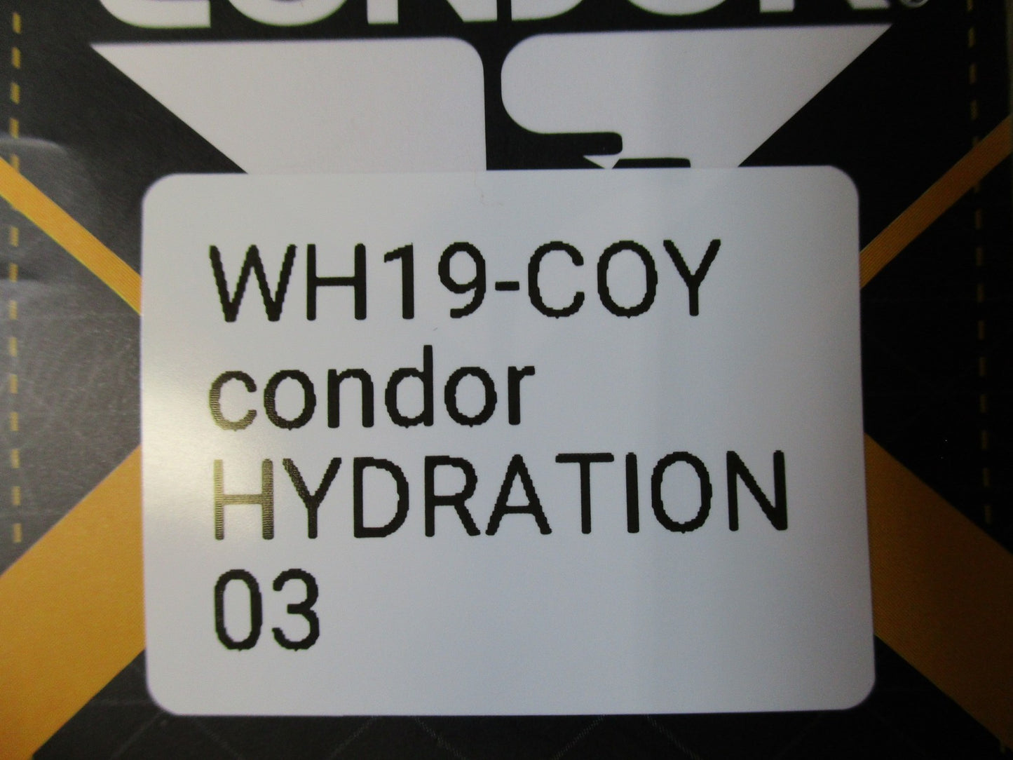 Condor HCB2 Hydration Carrier Coyote Brown Tactical MOLLE Pack w/ Bladder New