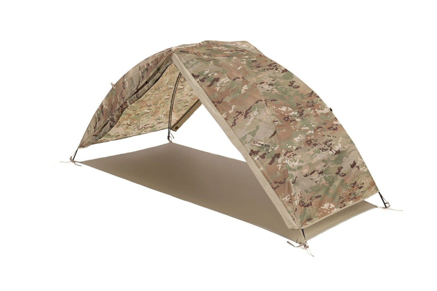 LiteFighter Waterproof Groundsheet (for 1 man tent) Coyote -NSN 8340-01-628-9164