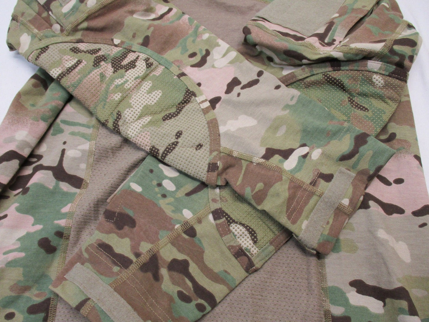SEKRI DEFENDER M MULTICAM COMBAT SHIRT TYPE II LARGE 1/4 ZIP TOP FLAME RESISTANT