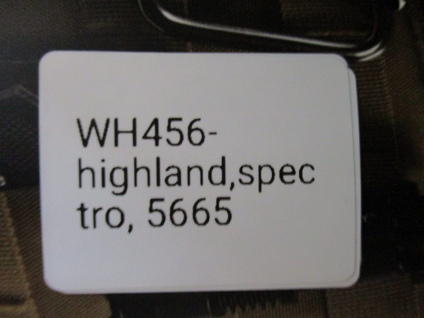 Highland Tactical Backpack Tan MOLLE Webbing New With Tags
