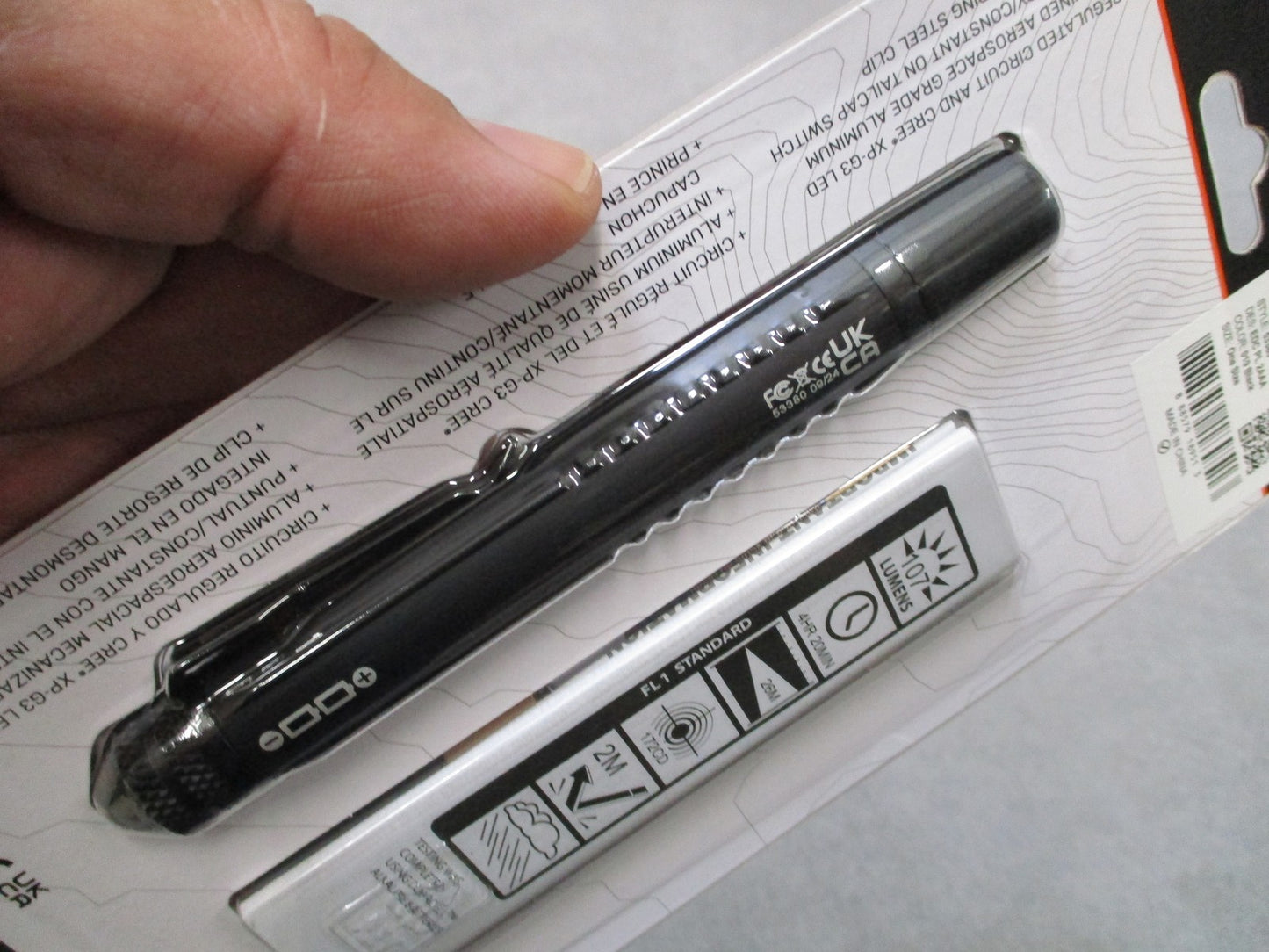 5.11 Tactical EDC PL2AAA Flashlight 107 Lumens IPX-4 Water Resistant New