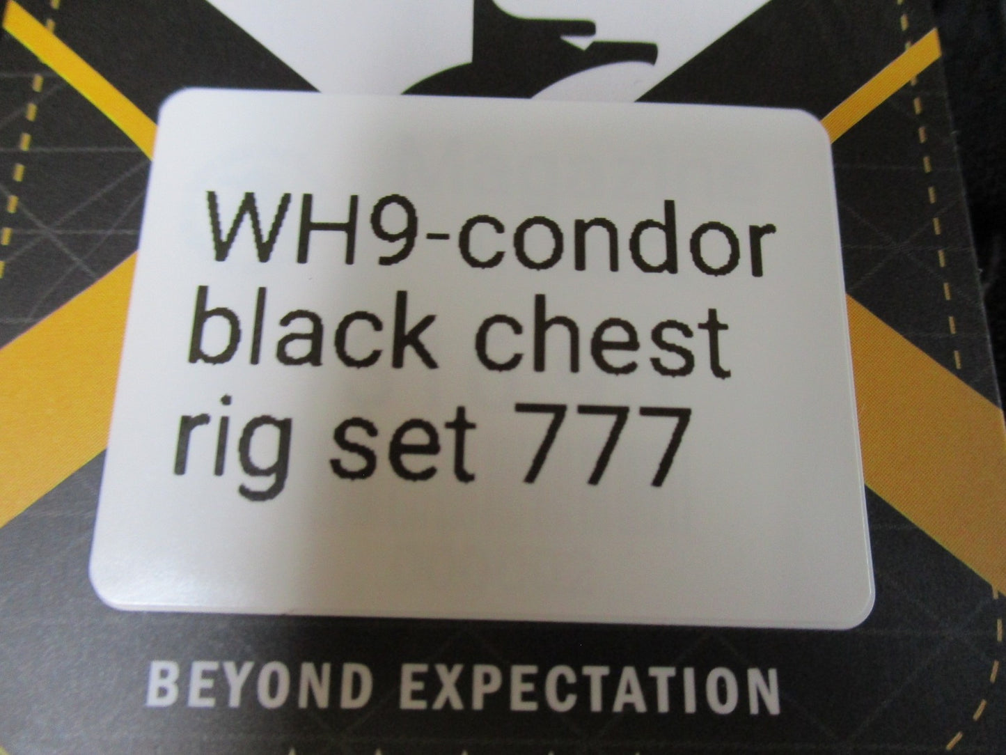 Condor Tactical Chest Rig Modular MOLLE Vest Black VA6-002 New