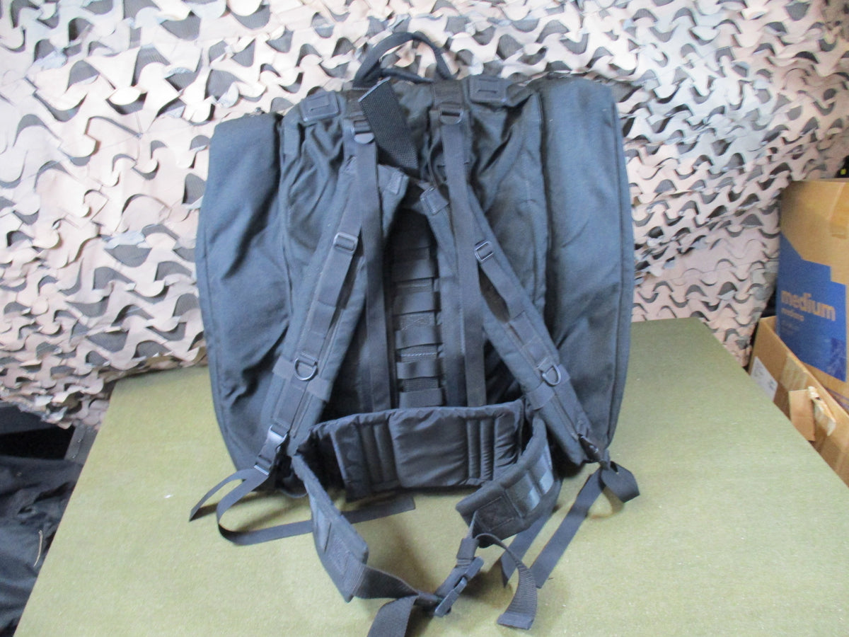 AWS Medical Trauma Pack Black 1000D Cordura USA Made NSN 6530‑01‑422‑1267 Used