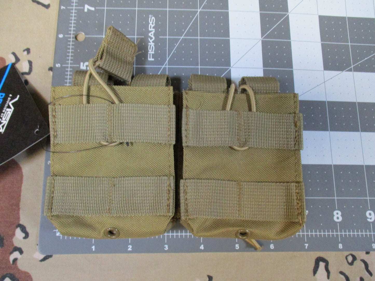 VISM Double Rifle Mag pouch 2 pack tactical gear lot molle set marksman