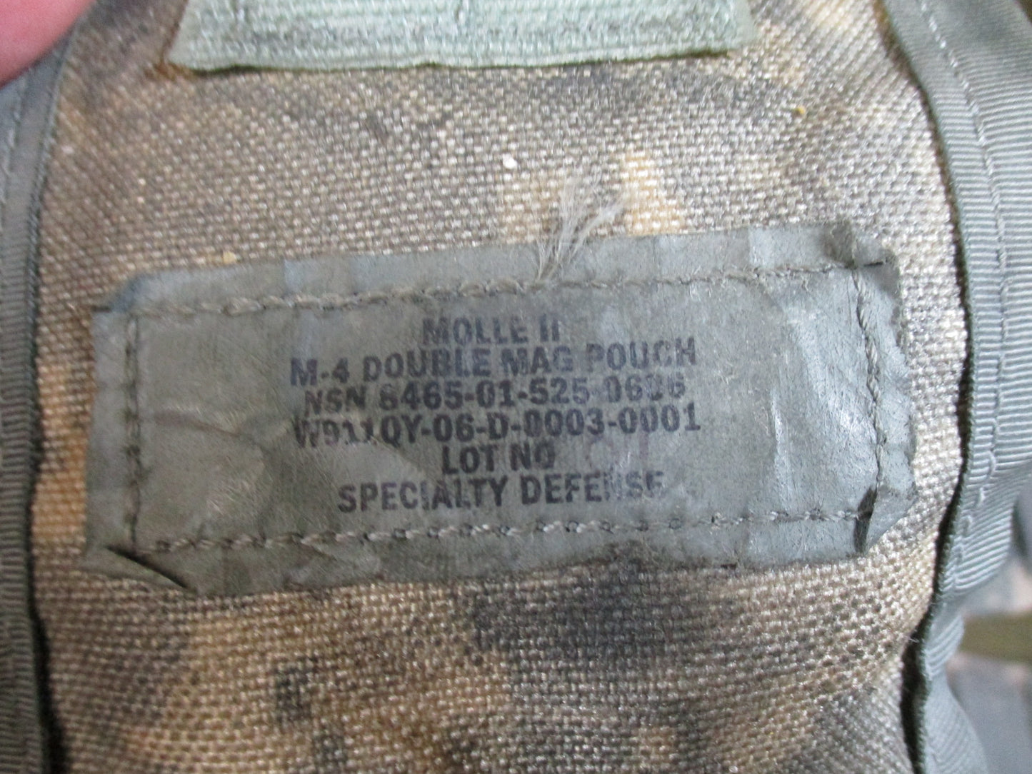 USGI MOLLE II Fighting Load Carrier Set - ACU UCP Tactical Vest with Pouches