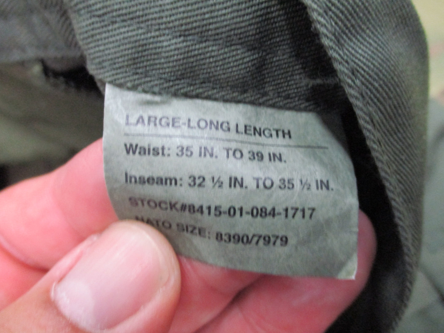 Rothco 7838 Olive Drab BDU Cargo Pants Trousers Fatigues Tactical Work NWT