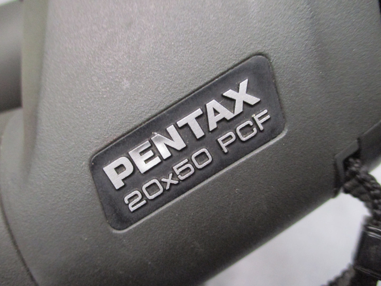 Vintage Pentax 20x60 PCF Binoculars 2.2° Japan w/ MOLLE Case