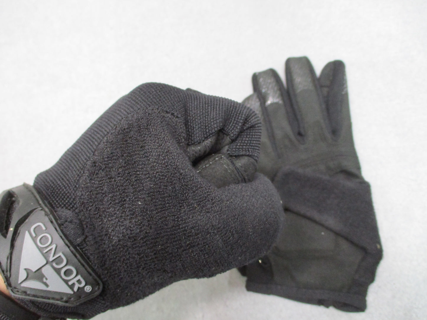 Condor HK228 Shooter Gloves Black Padded Tactical Military Choose Size 9 10 11