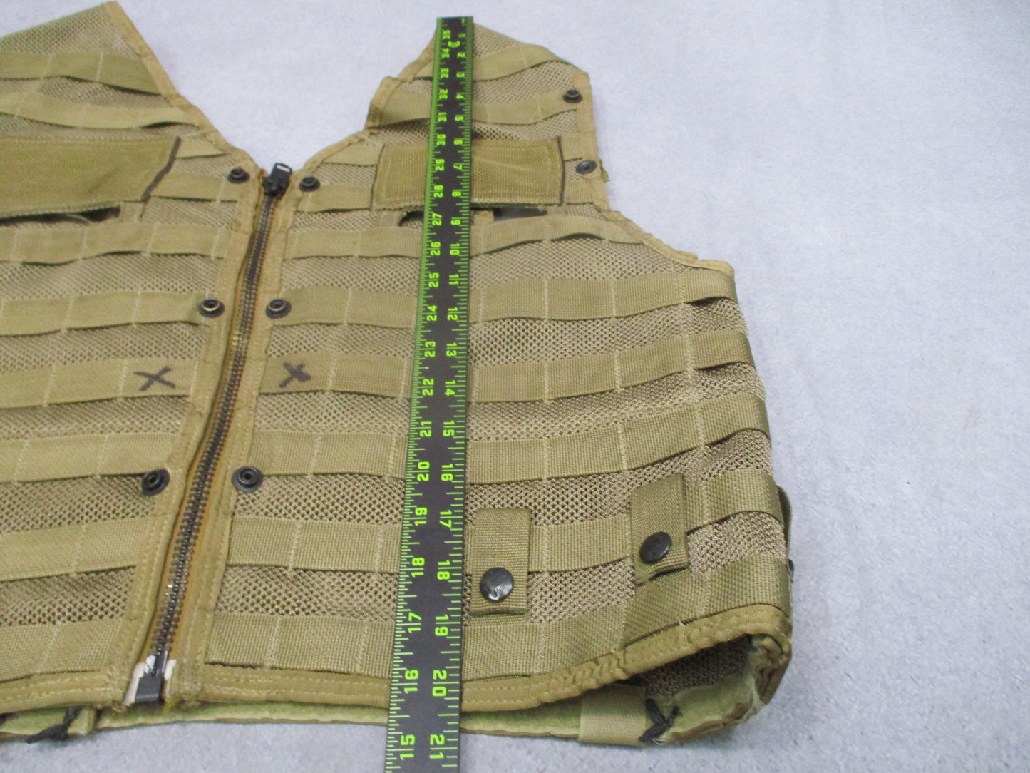 US Military Surplus CMU-36/P Survival Vest MOLLE Tactical Gear Coyote Brown