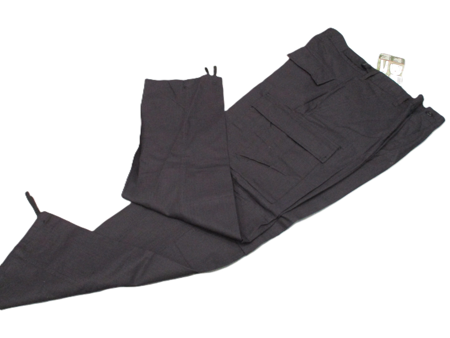 Rothco Black BDU Cargo Pants 100% Cotton Ripstop Tactical Military Style NWT