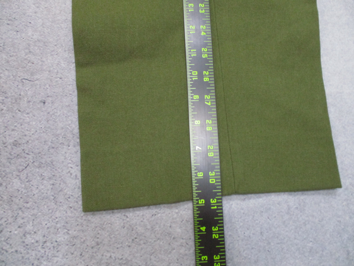 Vintage USGI M-1951 Wool Field Trousers Medium Regular OD Green Pants NOS