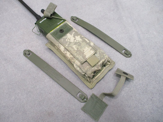 Blackhawk MBITR Radio Pouch UCP ACU MOLLE Speed Clips Retention Strap Pouch Only