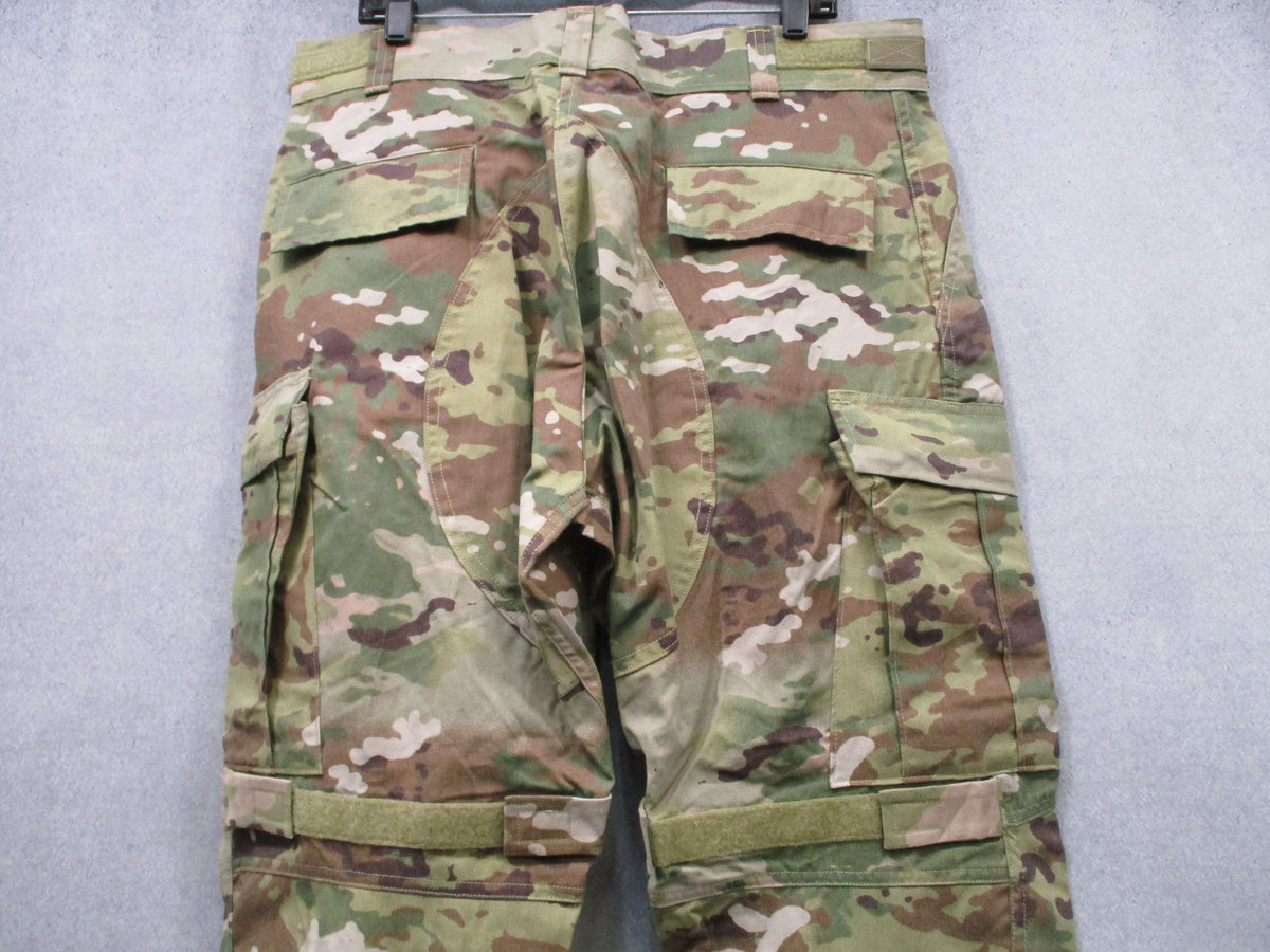 USGI Army Combat Pants FR Scorpion OCP Large Short NSN 8415-01-644-0214