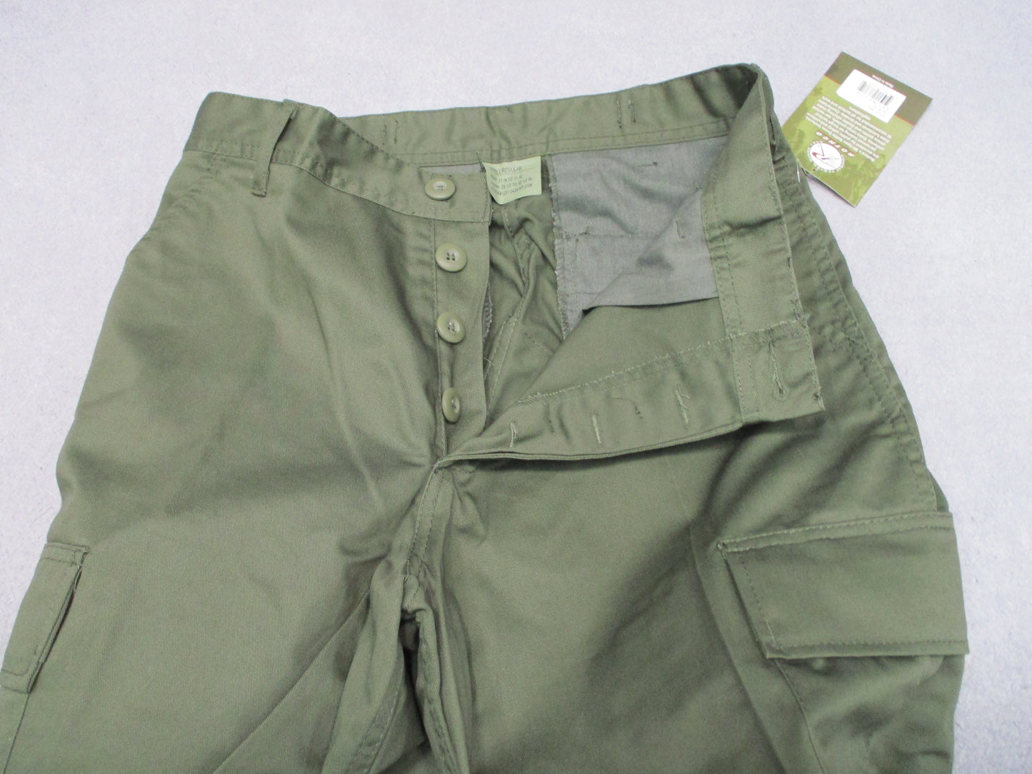 Rothco 7838 Olive Drab BDU Cargo Pants Trousers Fatigues Tactical Work NWT