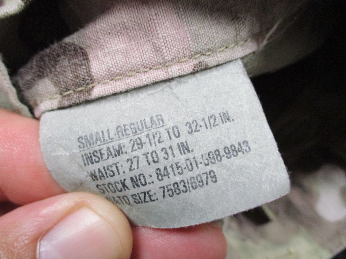USGI FRACU MultiCam OEF-CP Army Combat Pants Flame Resistant GWOT Trousers OCP