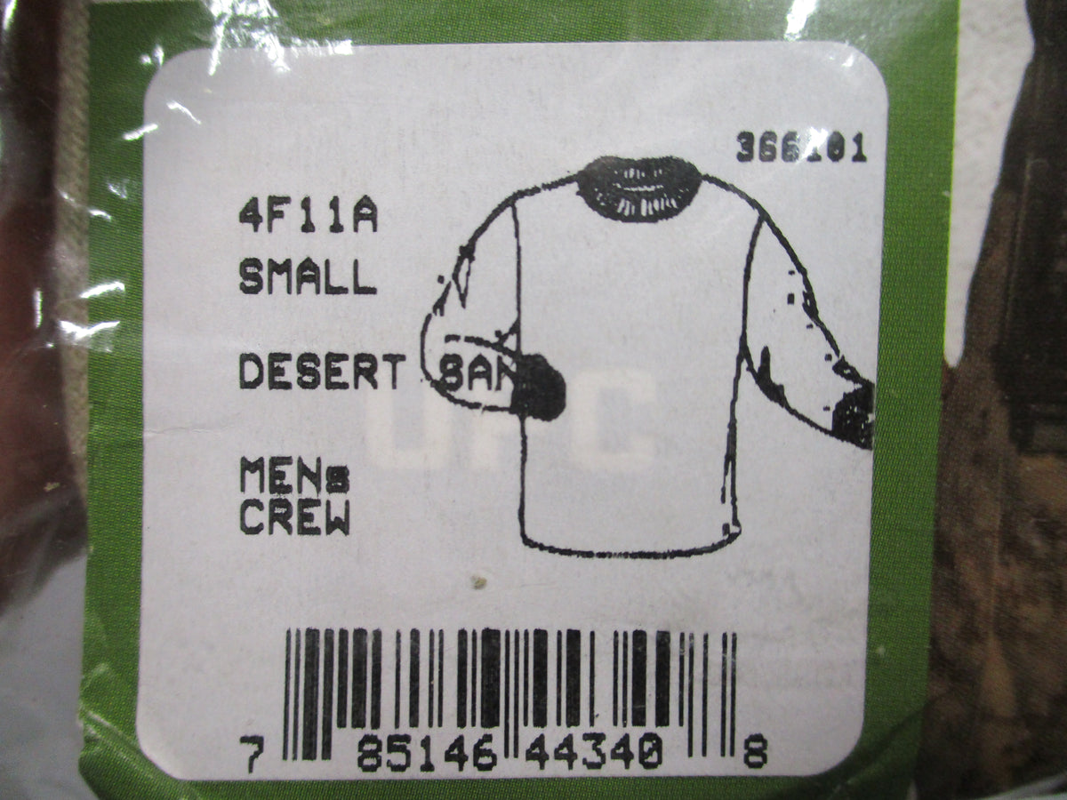 US Military XGO Phase 4 Heavyweight FR Fleece Shirt Small Desert Sand 4F11A NOS