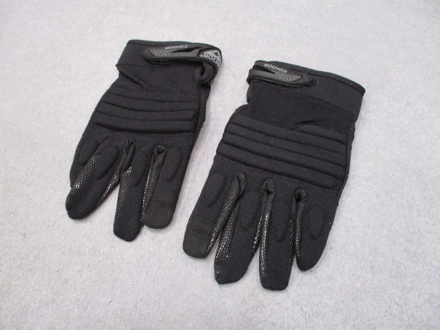 Condor Stryker Padded Tactical Gloves Black Full Finger HK226 Sizes 8-12