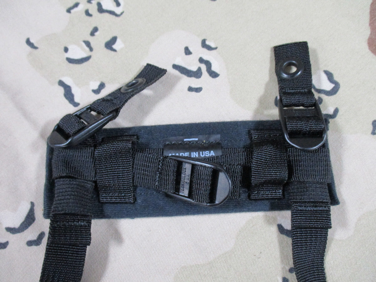 Team Wendy 4-Point Helmet Chinstrap Retrofit Kit Black w/ Hardware NOS