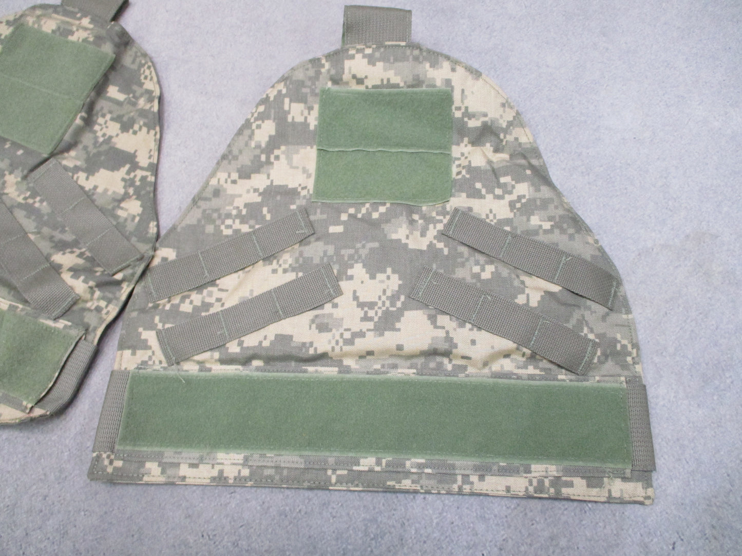 UCP ACU Deltoid Shoulder Arm Protector Carrier Covers Pair Empty Used