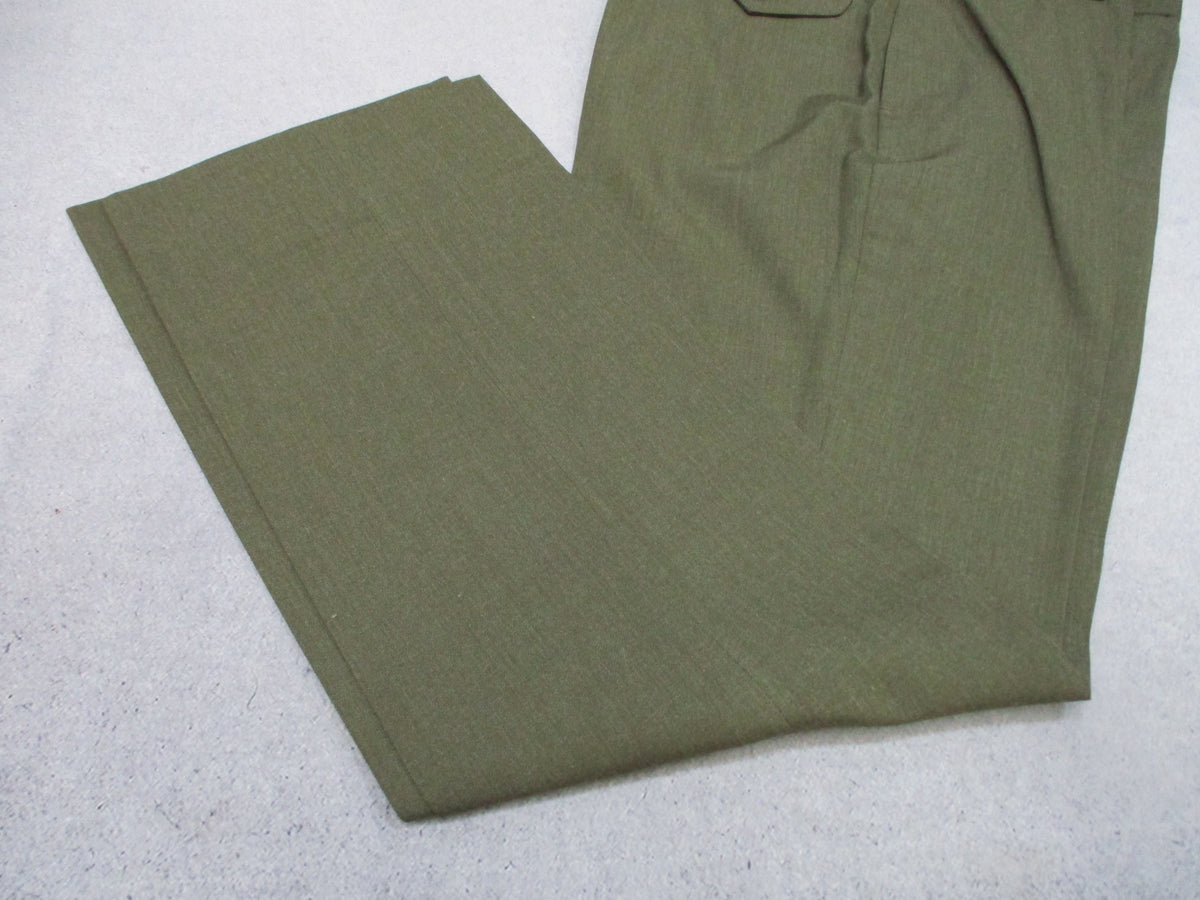 USMC Marine Green Service Uniform Trousers 38XL Poly Wool Bremen Bowdon Pants