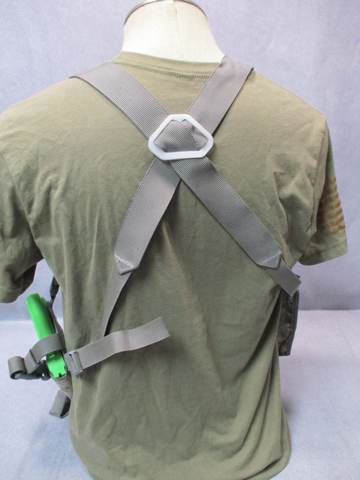 UCP ACU Digital Camo Shoulder Holster Universal Pistol Harness Double Mag Pouch - Centex Military Gear