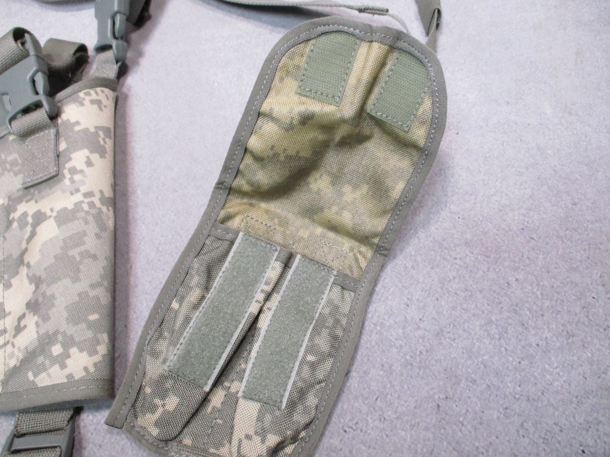 UCP ACU Digital Camo Shoulder Holster Universal Pistol Harness Double Mag Pouch - Centex Military Gear