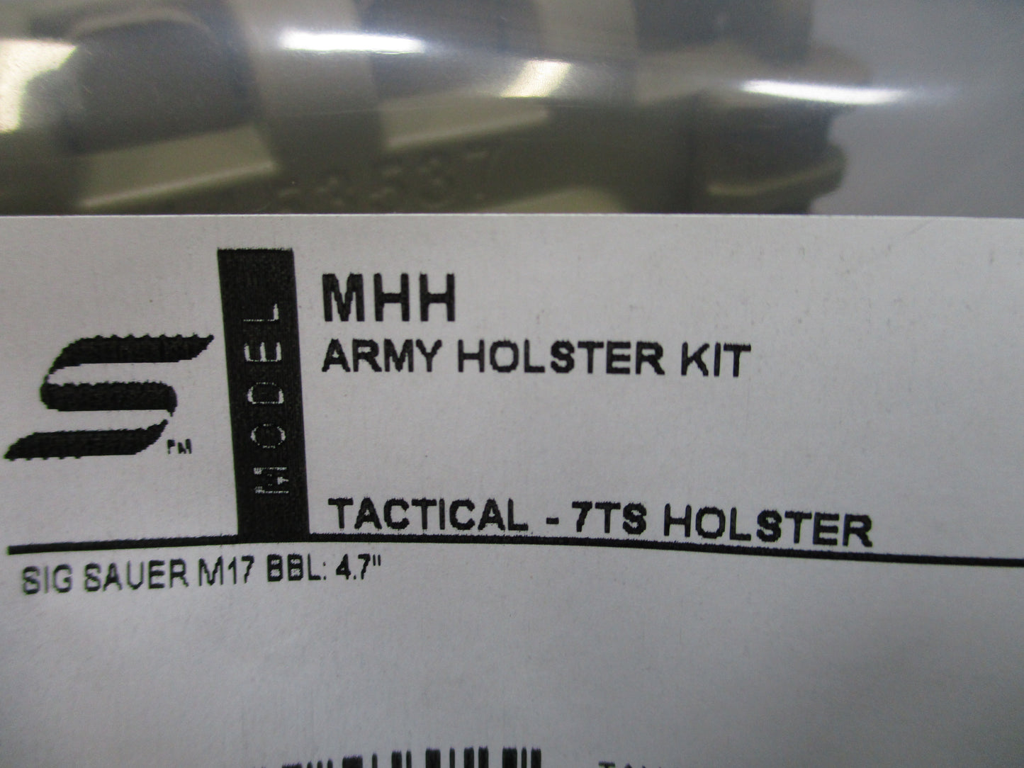 Safariland MHH Army Holster Kit SIG Sauer M17 4.7 Tan 499 ALS SLS QLS Right Hand
