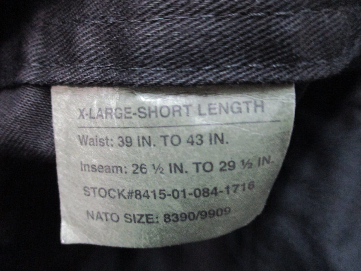 Rothco Black BDU Tactical Cargo Pants Military Fatigue Trousers NWT 55/45