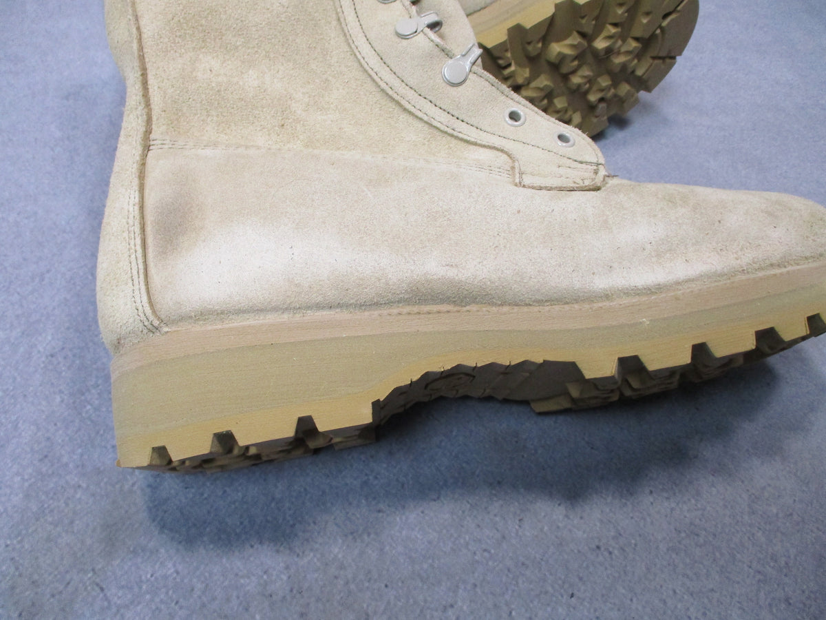 USGI Intermediate Cold Wet Boots Tan 10R NSN 8430-01-527-8293 NOS