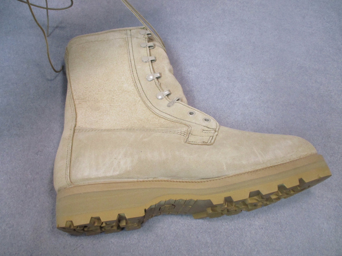 USGI Intermediate Cold Wet Boots Tan 10R NSN 8430-01-527-8293 NOS