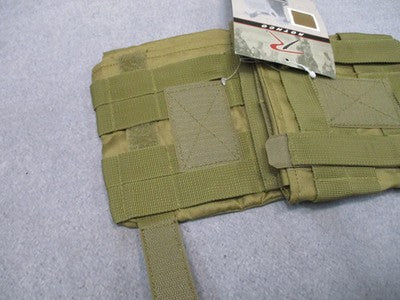 Rothco 5729 Side Armor Pouch Set Coyote Brown MOLLE Plate Carrier Pockets NWT