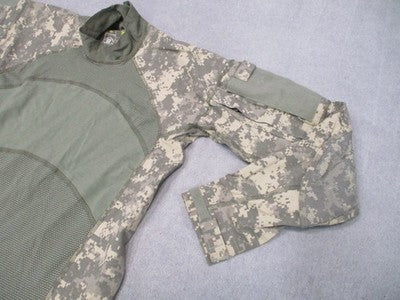 Massif Army Combat Shirt Large L UCP ACU Digital Camo USGI Long Sleeve USA Made