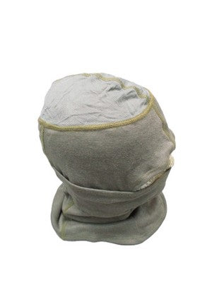 Elite Issue FR Balaclava Hood Grey Coyote Trim One Size USA Made Tactical NWOT