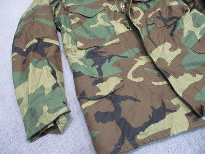 1984 USGI M65 Field Jacket Woodland M81 Medium Regular NSN 8415-00-782-2935