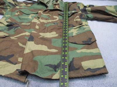 1984 USGI M65 Field Jacket Woodland M81 Medium Regular NSN 8415-00-782-2935