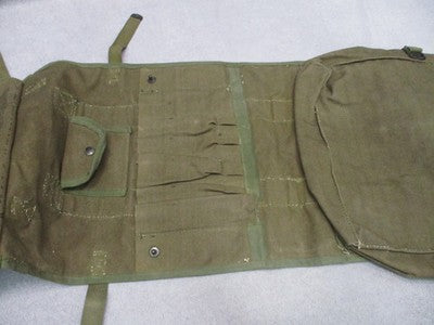 Vintage USGI Tentage Repair Kit Case OD Canvas NSN 8340-00-270-1334 Bag Only