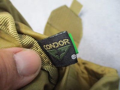 Condor Roll-Up Dump Pouch Coyote Brown MOLLE Tactical Utility Bag