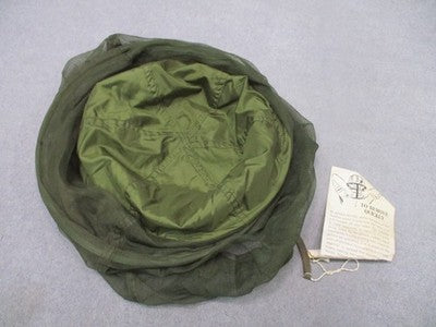 Vietnam Era USGI Insect Headnet OD Green DSA-100-4380 FSN 8415-261-6630 NWT