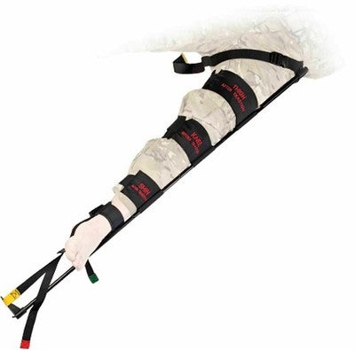 North American Rescue Tactical Traction Splint TTS Military Field Kit MOLLE