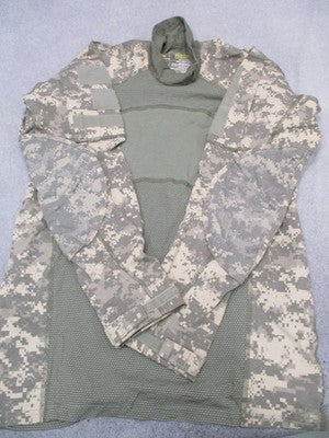 Massif Army Combat Shirt Large L UCP ACU Digital Camo USGI Long Sleeve USA Made