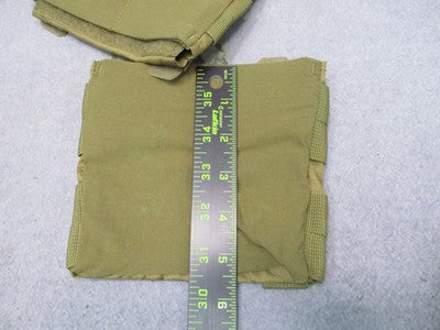Rothco 5729 Side Armor Pouch Set Coyote Brown MOLLE Plate Carrier Pockets NWT