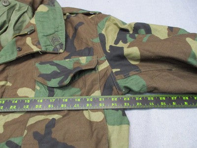 1984 USGI M65 Field Jacket Woodland M81 Medium Regular NSN 8415-00-782-2935