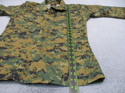 USMC Woodland MARPAT MCCUU Blouse X-Small Regular NSN 8415-01-527-1436