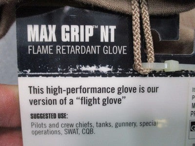 CamelBak Max Grip NT Gloves Medium Desert Tan Nomex Made With Kevlar New Tags