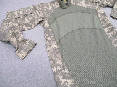 Massif Army Combat Shirt Large L UCP ACU Digital Camo USGI Long Sleeve USA Made