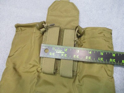 Condor Roll-Up Dump Pouch Coyote Brown MOLLE Tactical Utility Bag