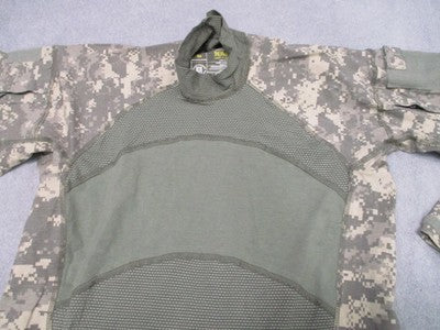 Massif Army Combat Shirt Large L UCP ACU Digital Camo USGI Long Sleeve USA Made