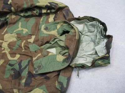 1984 USGI M65 Field Jacket Woodland M81 Medium Regular NSN 8415-00-782-2935