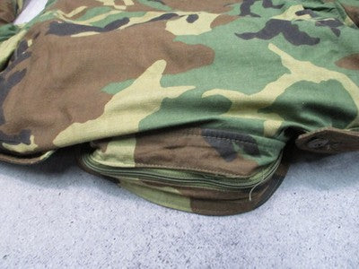 1984 USGI M65 Field Jacket Woodland M81 Medium Regular NSN 8415-00-782-2935